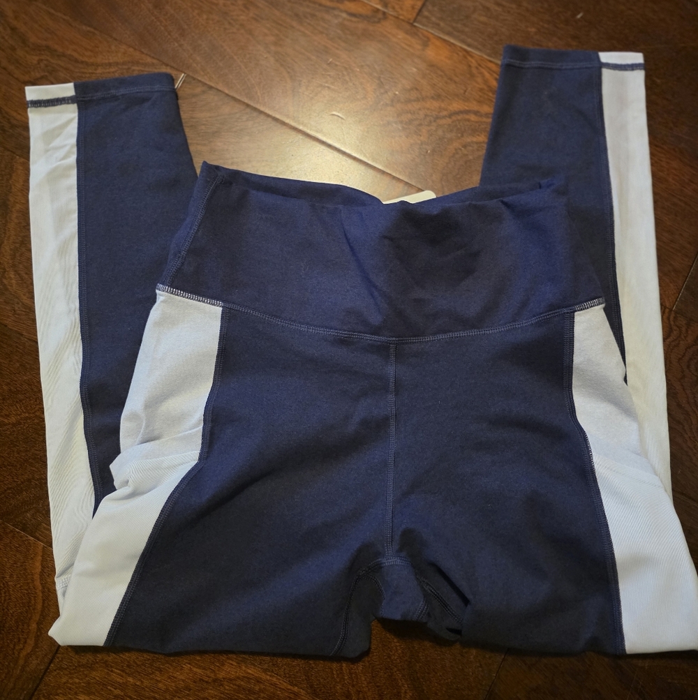 WomensNavy and White Leggings